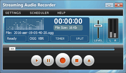 Streaming audio recorder freeware